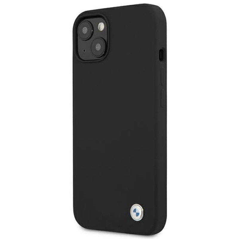 BMW BMHCP13SSILBK Apple iPhone 13 mini Hardcase Silicone Signature, Schwarz