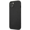 Mercedes-AMG AMHCP14MDOLBK Apple iPhone 14 Plus / 15 Plus Hardcase Leather Hot Stamped, Schwarz