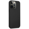 Mercedes-AMG AMHCP14LDOLBK Apple iPhone 14 Pro Hardcase, Leather Hot Stamped, schwarz