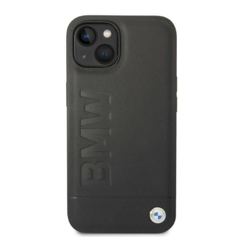 BMW BMHMP14MSLLBK Apple iPhone 14 Plus / 15 Plus Hardcase, Signature Logo Imprint MagSafe, schwarz
