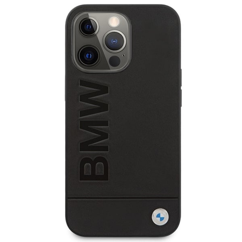 BMW BMHMP14LSLLBK Apple iPhone 14 Pro Hardcase, Signature Logo Imprint MagSafe, schwarz