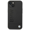 BMW BMHMP14MSLBLBK Apple iPhone 14 Plus / 15 Plus Hardcase, Silicone Signature Logo MagSafe, schwarz