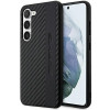 Mercedes-AMG AMHCS23SBLSCA Carbon Stripe & Embossed Hardcase für Samsung Galaxy S23 (S911), schwarz