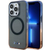 BMW BMHMP14XHTGE Gradient Bumper Hardcase für Apple iPhone 14 Pro Max, grau, MagSafe