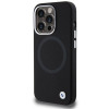 BMW BMHMP15LSILBK2 Signature Liquid Silicone MagSafe Hülle für Apple iPhone 15 Pro, schwarz