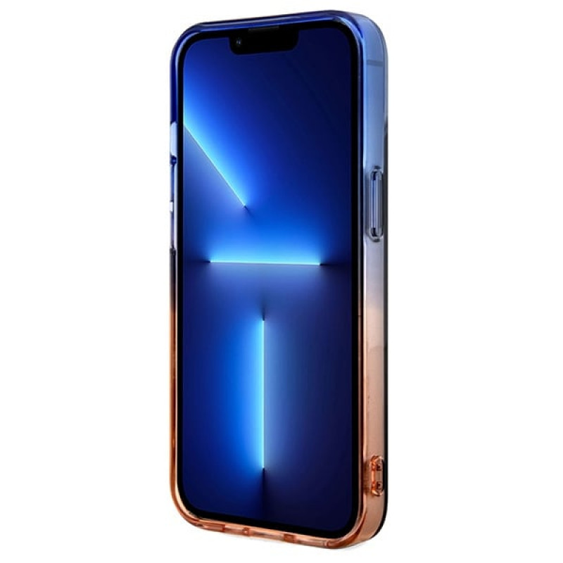 BMW BMHMP15MHTGE Gradient Bumper MagSafe Hardcase für Apple iPhone 15 Plus / 14 Plus, grau