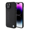 BMW BMHMP15SSLLBK Signature Logo Imprint MagSafe Hardcase für Apple iPhone 15, schwarz