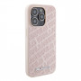 Karl Lagerfeld KLHCP15XPQKPMP Quilted K Pattern Hardcase für Apple iPhone 15 Pro Max, Pink