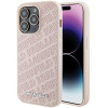Karl Lagerfeld KLHCP15XPQKPMP Quilted K Pattern Hardcase für Apple iPhone 15 Pro Max, Pink