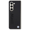 BMW BMHCZFD5SLLBK Signature Logo Imprint Hardcase für Samsung Galaxy Z Fold5, Schwarz