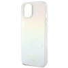 Guess GUHCP15SHDECMI IML Faceted Mirror Disco Iridescent Hardcase für Apple iPhone 15, Mehrfarbig