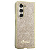 Guess GUHCZFD5HGGSHD Glitter Script Hardcase für Samsung Galaxy Z Fold5, Gold