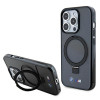 BMW BMHMP15LURSK Apple iPhone 15 Pro Hardcase Ring Stand M Collection MagSafe, schwarz