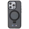 BMW BMHMP15LURSK Apple iPhone 15 Pro Hardcase Ring Stand M Collection MagSafe, schwarz