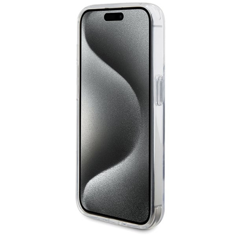 BMW BMHMP15LURST Apple iPhone 15 Pro Hardcase Ring Stand M Collection MagSafe, transparent