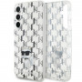 Karl Lagerfeld KLHCS23FEHNCMKLT Samsung Galaxy S23 FE (S711) Hardcase Hülle Monogram Choupette, transparent