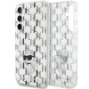 Karl Lagerfeld KLHCS23FEHNCMKLT Samsung Galaxy S23 FE (S711) Hardcase Hülle Monogram Choupette, transparent