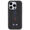 BMW BMHCP15LGSPPRK Apple iPhone 15 Pro Hardcase Grip Stand Smooth & Perforated, schwarz