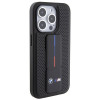 BMW BMHCP15LGSPPRK Apple iPhone 15 Pro Hardcase Grip Stand Smooth & Perforated, schwarz