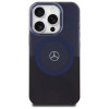 Mercedes MEHMP16X23HBIKV Apple iPhone 16 Pro Max Hardcase MB Double Layer BiColor MagSafe, schwarz blau