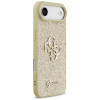 Guess Fixed Glitter Big 4G Hard Case für Apple iPhone Air, gold