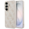 Guess GUE005375 4G Embossed Ring MagSafe Hard Case für Samsung Galaxy S26+, pink