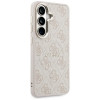 Guess GUE005375 4G Embossed Ring MagSafe Hard Case für Samsung Galaxy S26+, pink