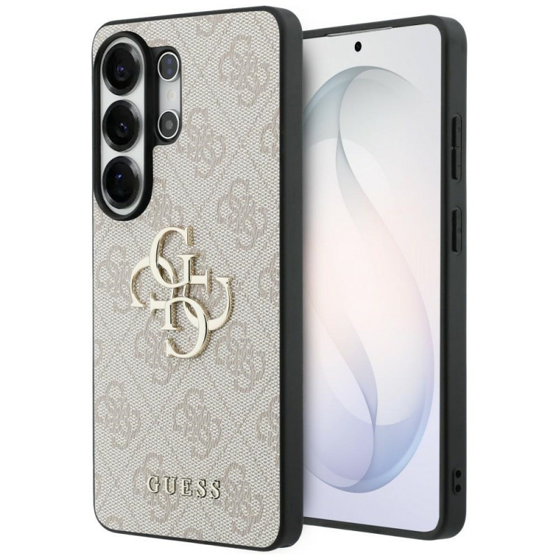 Guess GUE005337 4G Big Metal Logo Hard Case für Samsung Galaxy S26 Ultra, pink