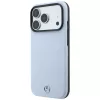 Mercedes Mer008911 Leder-Hülle mit Crossed Lines Anthrazit MagSafe für Apple iPhone 18 Pro / 17 Pro, blau