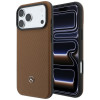 Mercedes-Benz Grill Pattern Leder MagSafe Hülle und Kartenetui Set für Apple iPhone 18 Pro Max / 17 Pro Max, camel