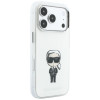 Karl Lagerfeld IML Ikonik Sketch Print MagSafe Hülle für Apple iPhone 18 Pro Max / 17 Pro Max, Beige (KLD22794)