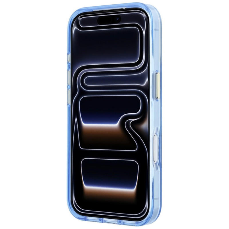 Karl Lagerfeld Peekaboo Logo MagSafe Hülle für Apple iPhone 18 Pro Max / 17 Pro Max, Blau