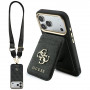 Guess 4G Hülle mit Wallet, MagSafe, für Apple iPhone 18 Pro / 17 Pro, braun