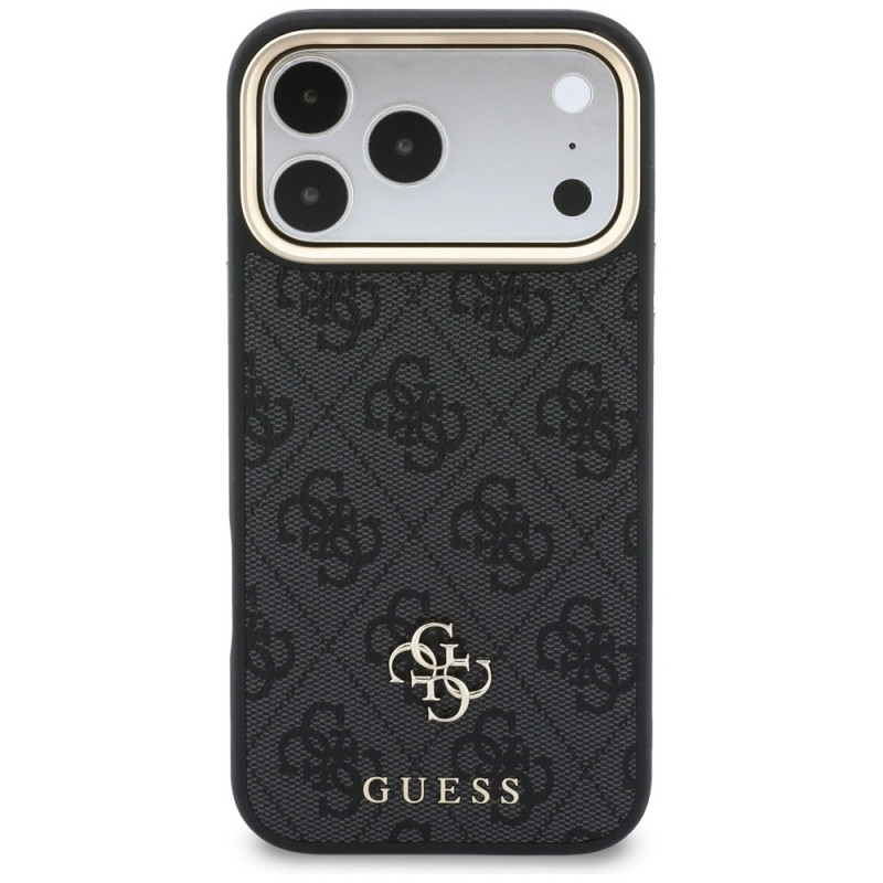 Guess 4G Hülle mit Wallet, MagSafe, für Apple iPhone 18 Pro / 17 Pro, braun