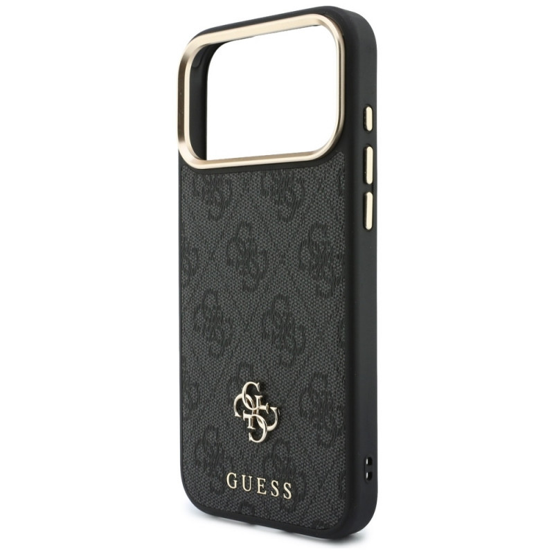 Guess 4G Hülle mit Wallet, MagSafe, für Apple iPhone 18 Pro / 17 Pro, braun