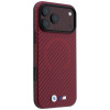 BMW M Carbon Printed Ring MagSafe Hülle für Apple iPhone 18 Pro Max / 17 Pro Max, rot