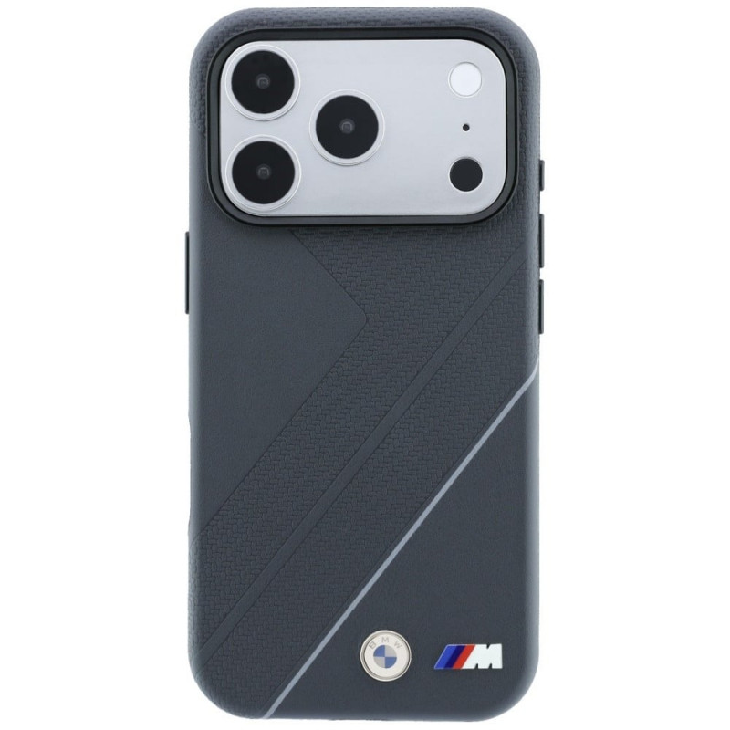 BMW M Tire Track with Silver Line MagSafe Hülle für Apple iPhone 18 Pro Max / 17 Pro Max, anthrazit