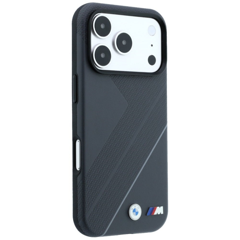 BMW M Tire Track with Silver Line MagSafe Hülle für Apple iPhone 18 Pro Max / 17 Pro Max, anthrazit