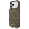 Guess 4G Cardslots & Magnetic Closure Crossbody Case für Apple iPhone 18 Pro / 17 Pro, braun