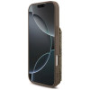 Guess 4G Cardslots & Magnetic Closure Crossbody Case für Apple iPhone 18 Pro / 17 Pro, braun