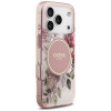 Guess IML Flower & Tonal Circle MagSafe Hülle für Apple iPhone 18 Pro Max / 17 Pro Max, pink