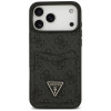 Guess 4G Double Card Triangle Hülle für Apple iPhone 18 Pro Max / 17 Pro Max, Schwarz