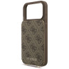 Guess 4G Cardslots & Magnetic Closure Crossbody Case für Apple iPhone 18 Pro Max / 17 Pro Max, braun