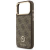 Guess 4G Strass Logo MagSafe Hülle für Apple iPhone 18 Pro Max / 17 Pro Max, Braun