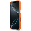 Guess Peony Hot Stamp MagSafe Hülle für Apple iPhone 18 Pro Max / 17 Pro Max, Orange
