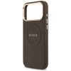 Guess Peony Hot Stamp MagSafe Hülle für Apple iPhone 18 Pro Max / 17 Pro Max, Braun