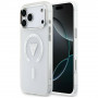 Guess IML Gradient Triangle Logo MagSafe Hülle für Apple iPhone 18 Pro Max / 17 Pro Max, Transparent