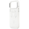 Guess IML Gradient Triangle Logo MagSafe Hülle für Apple iPhone 18 Pro Max / 17 Pro Max, Transparent