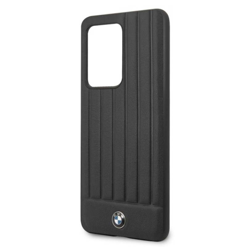 BMW BMHCS69POCBK Signature Hardcase für Samsung Galaxy S20 Ultra, Schwarz