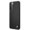 BMW BMHCS21MSLLBK Signature Logo Imprint Hardcase für Samsung Galaxy S21+, Schwarz